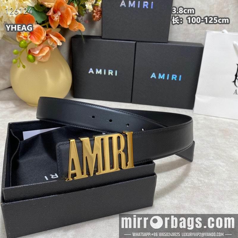 Replica Amiri belt 38mmX100-125cm 8L18