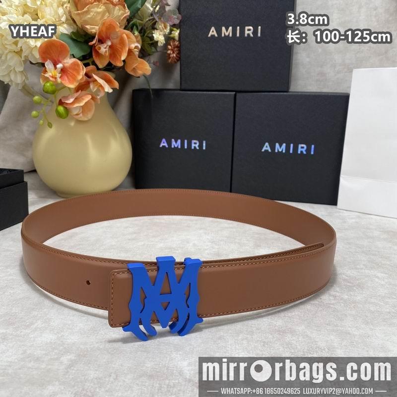 Replica Amiri belt 38mmX100-125cm 8L40