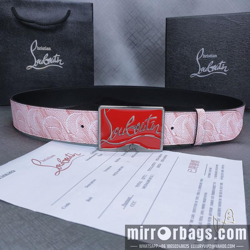 Replica Louboutin belt 38mm 80-125cm  lb061202