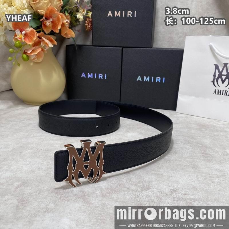 Replica Amiri belt 38mmX100-125cm 8L41