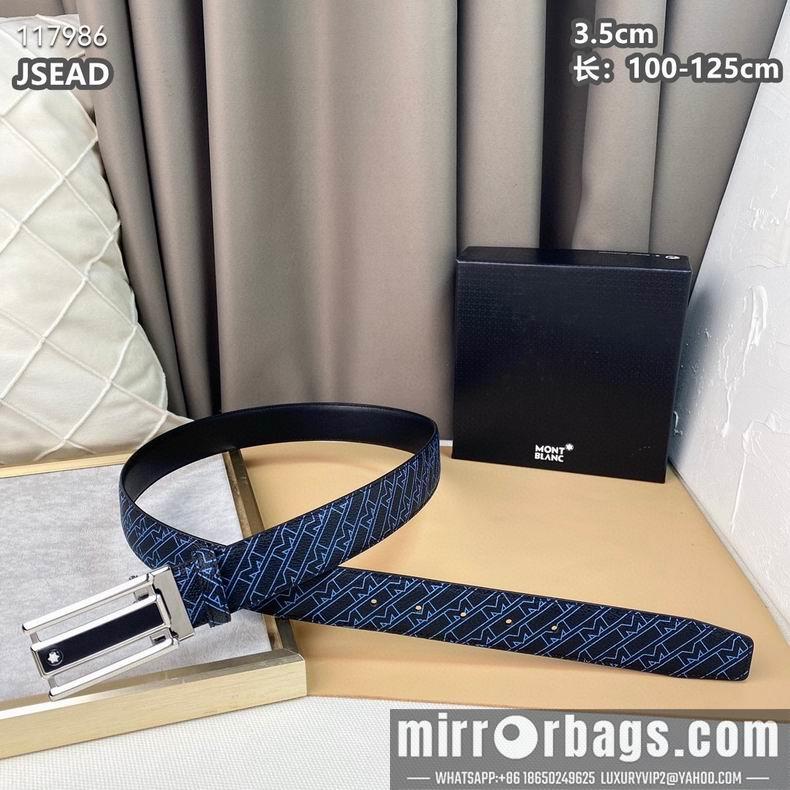 Replica Montblanc belt 35mmX100-125cm 8L12