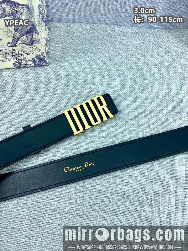 Replica Dior belt 30mmX90-115cm 8L111003