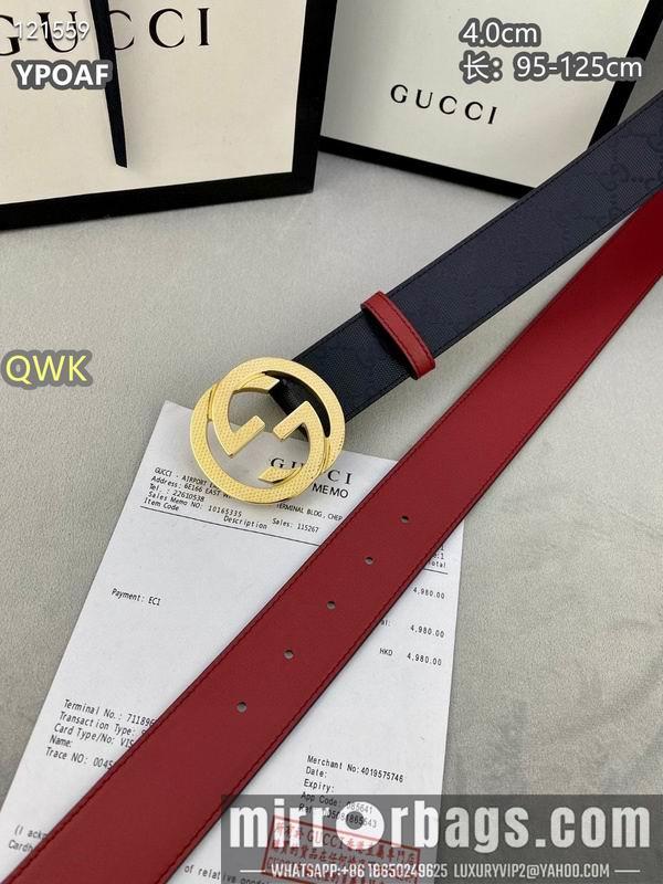 Replica Gucci belt 40mmX95-125cm 8L124