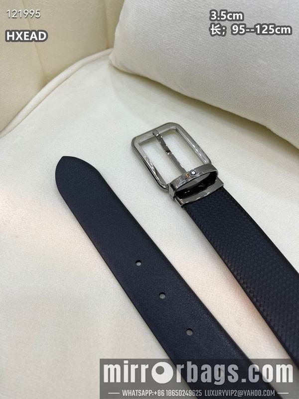 Replica Montblanc belt 35mmX95-125cm 8L04