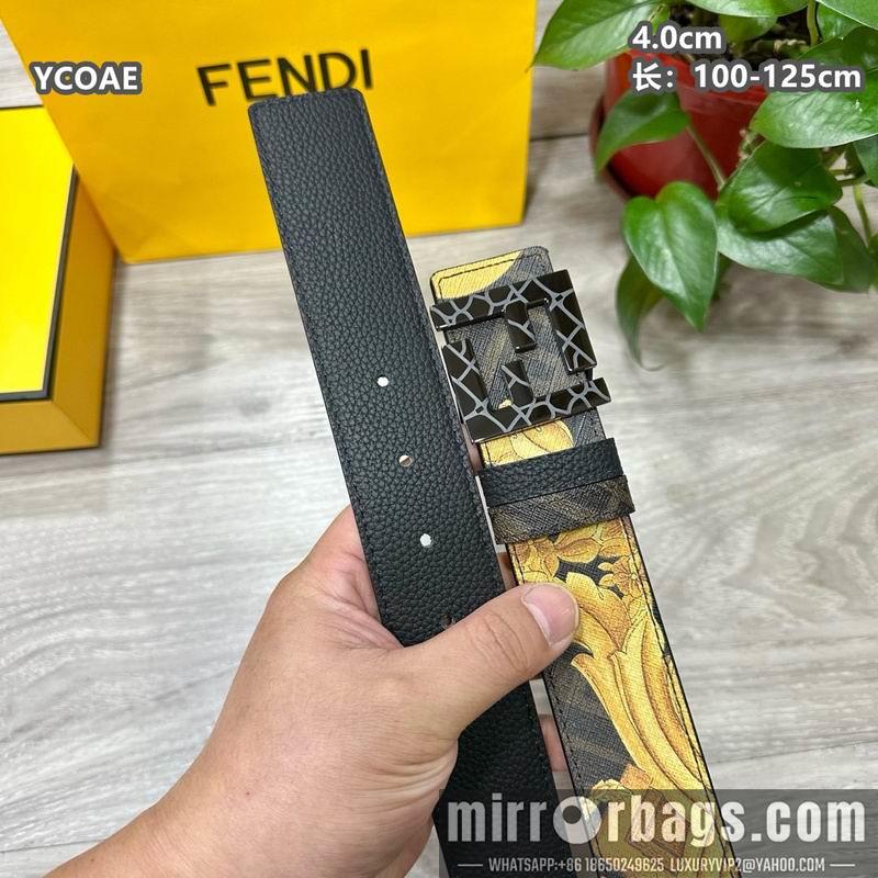 Replica Fendi belt 40mmX100-125cm 8L149