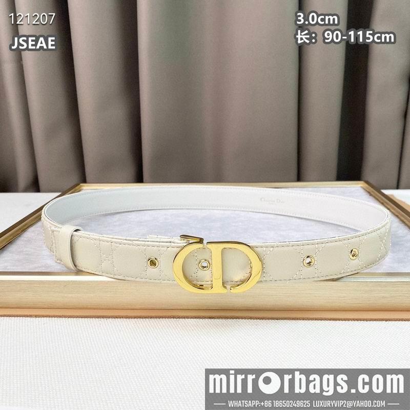Replica Dior belt 30mmX90-115cm 8L111007