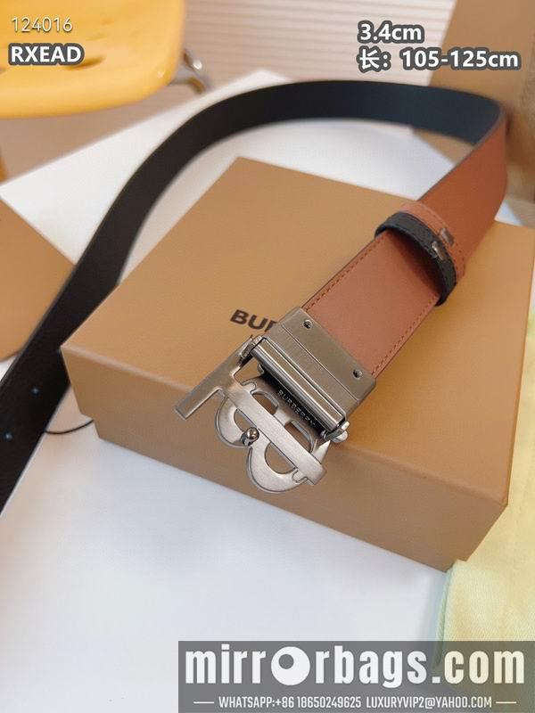 Replica Burberry belt 34mmX105-125cm 8L07
