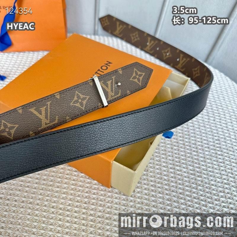 Replica LV belt 35mmX95-125cm 8L15
