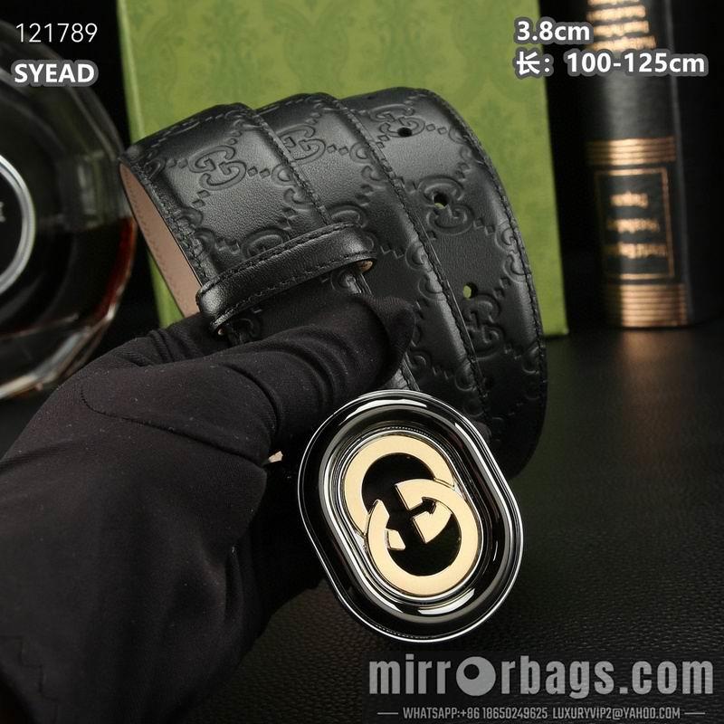 Replica Gucci belt 38mmX100-125cm 8L35