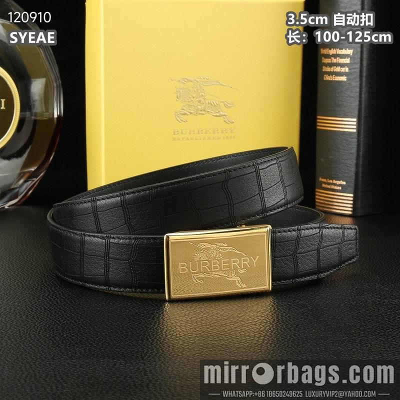 Replica Burberry belt 35mmX100-125cm 8L92