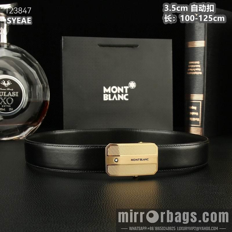 Replica Montlanc belt 35mmX100-125cm 8L54