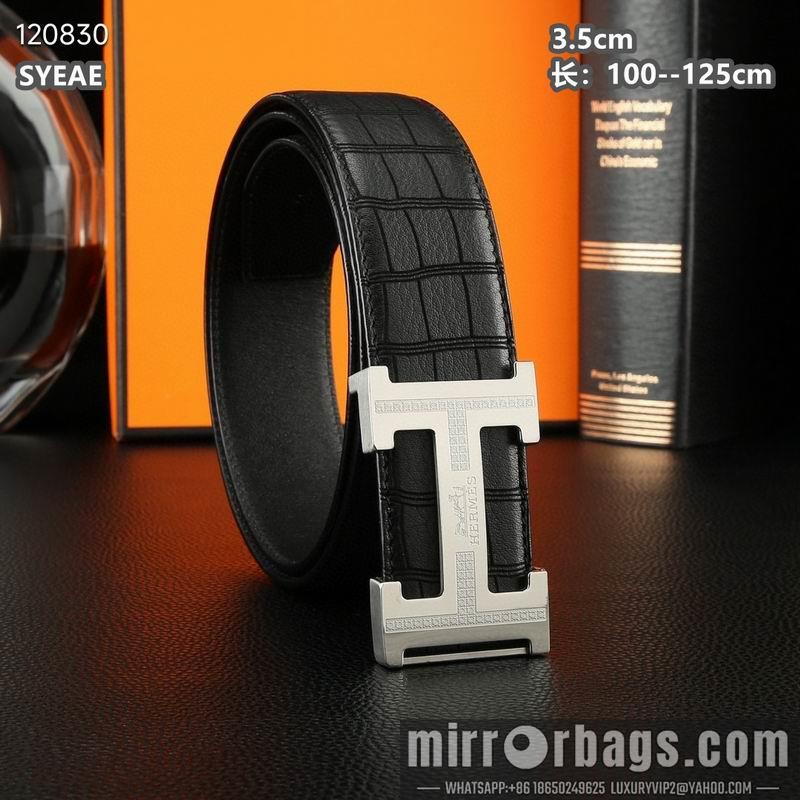 Replica Hermes belt 35mmX100-125cm 8L072001