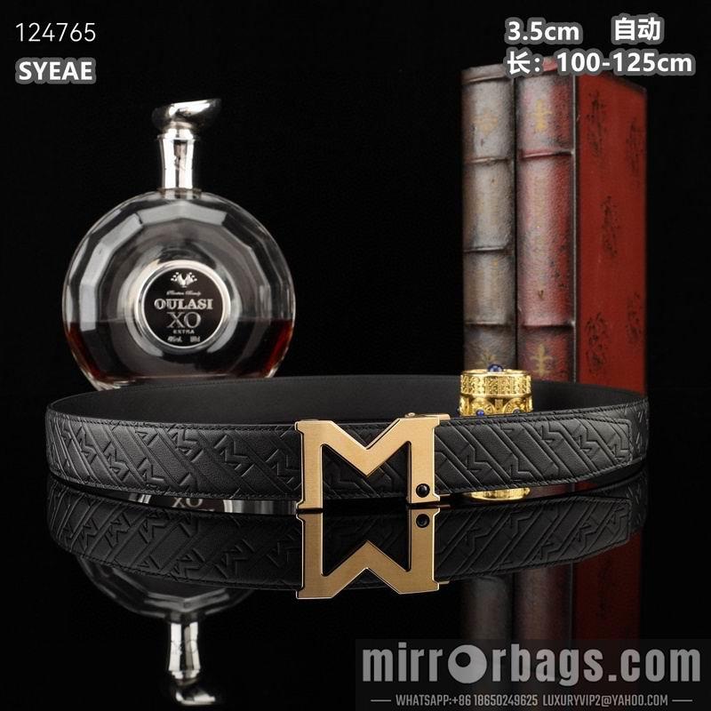 Replica Montlanc belt 35mmX100-125cm 8L39