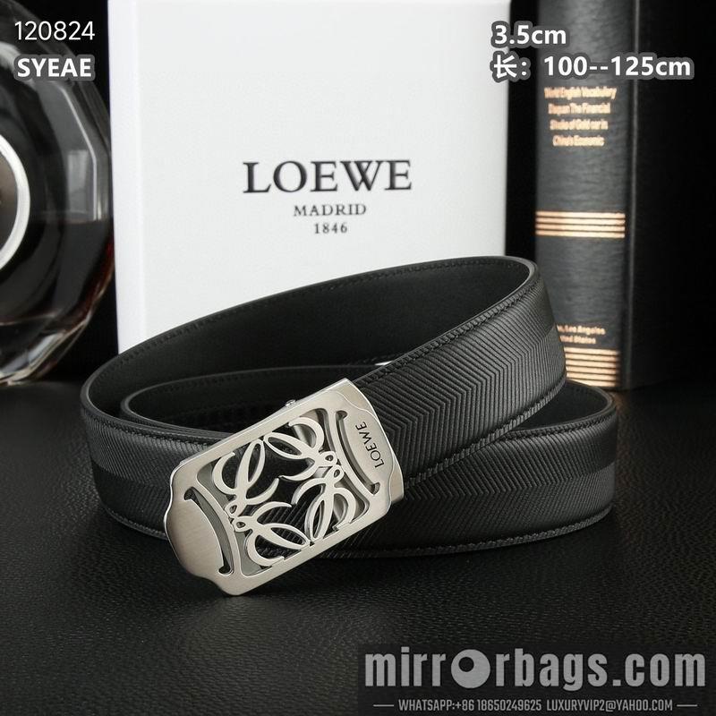 Replica Loewe belt 自动带 35mmX100-125cm 8L072001