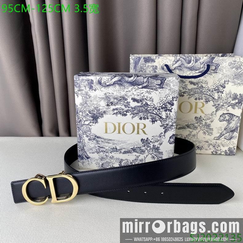 Replica Dior belt 35mmX95-125cm 7D09
