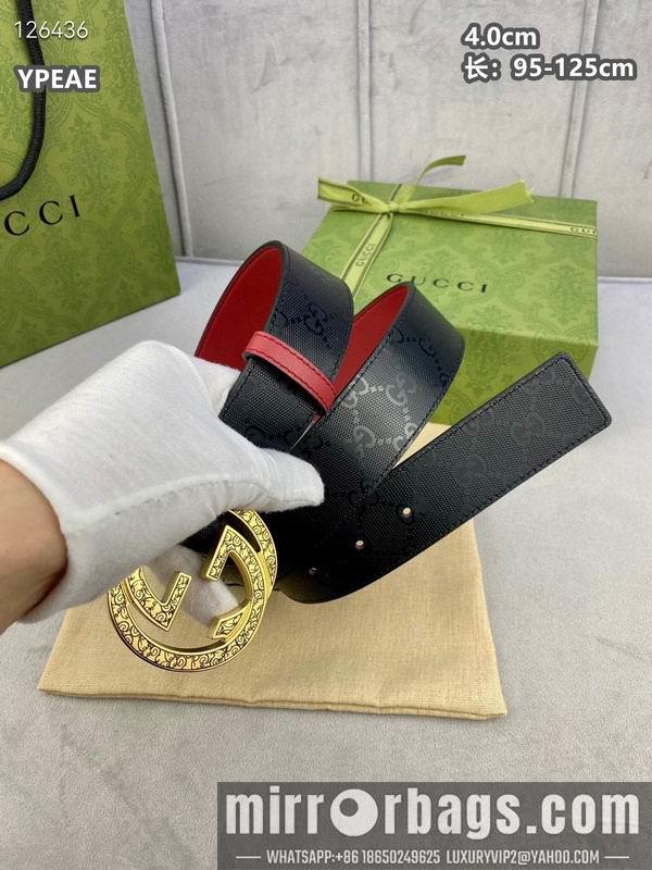 Replica Gucci belt 40mmX95-125cm 8L65