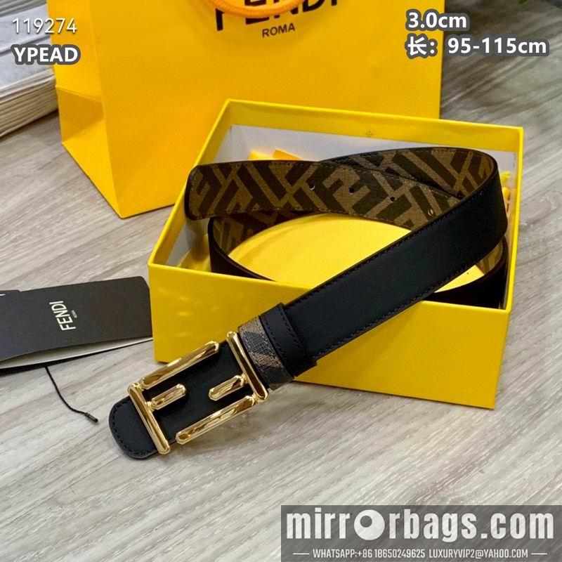 Replica Fendi belt 30mmX95-115cm 8L14