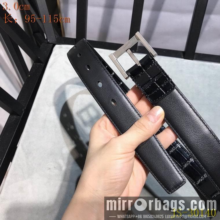 Replica YSL Belt 30mmX95-115cm 8L01