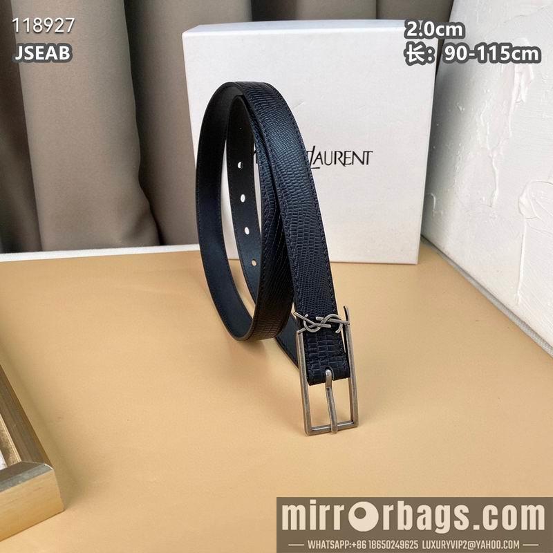 Replica YSL belt 20mmX90-115cm 8L040801