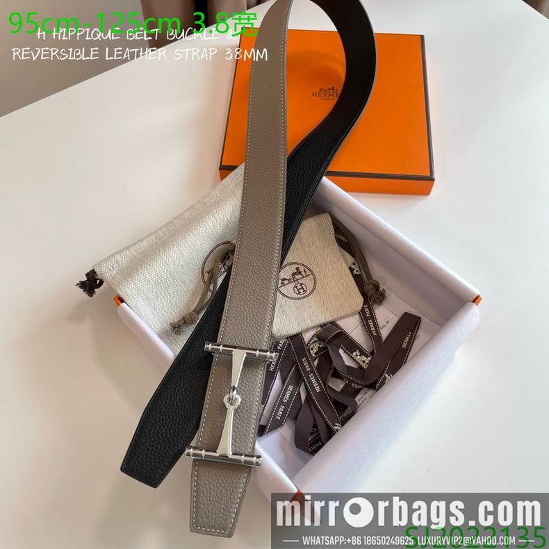 Replica Hermes Belt 38mmX95-125cm 7D121