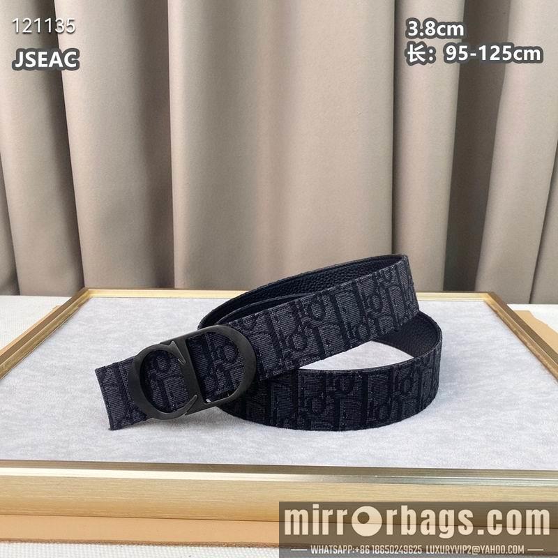 Replica Dior belt 38mmX95-125cm 8L03