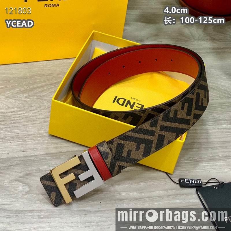 Replica Fendi belt 40mmX100-125cm  8L103