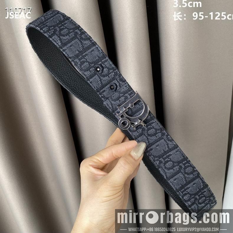 Replica Dior Belt 35mm 95-125cm 8L02