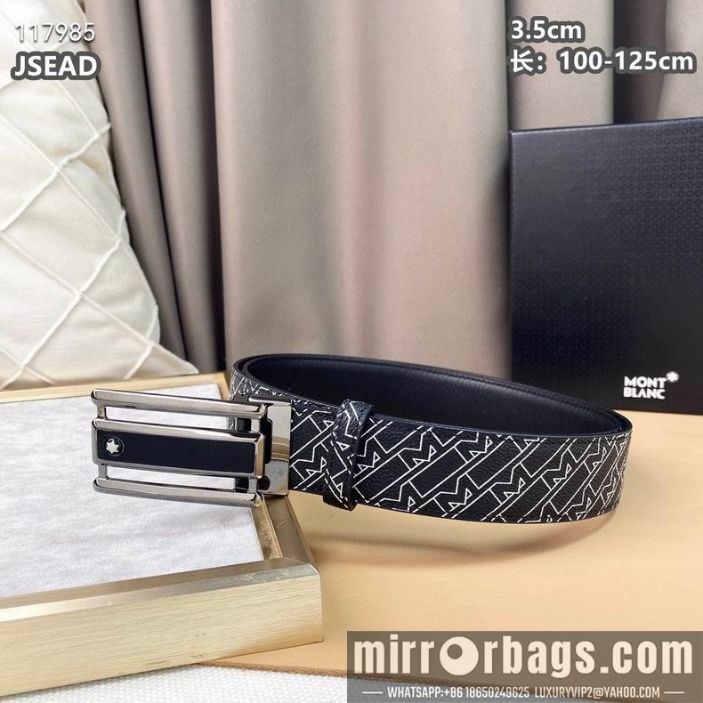 Replica Montblanc belt 35mmX100-125cm 8L12