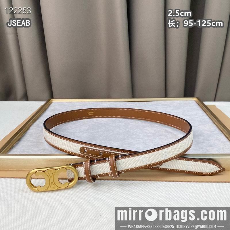 Replica Celine belt 25mmX95-125cm 8L25
