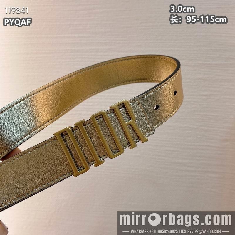 Replica Dior belt 30mmX95-115cm 8L040803