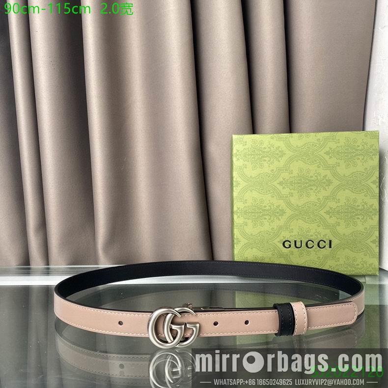 Replica Gucci Belt 20mmX90-115cm 7D01