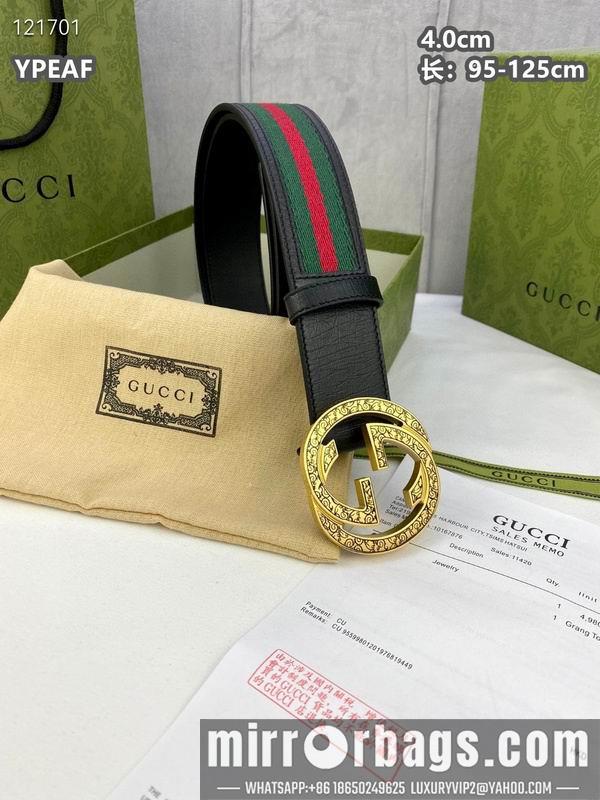 Replica Gucci belt 40mmX95-125cm 8L119