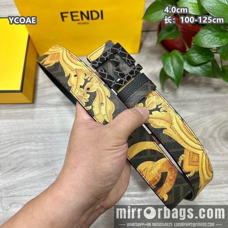 Replica Fendi belt 40mmX100-125cm 8L149