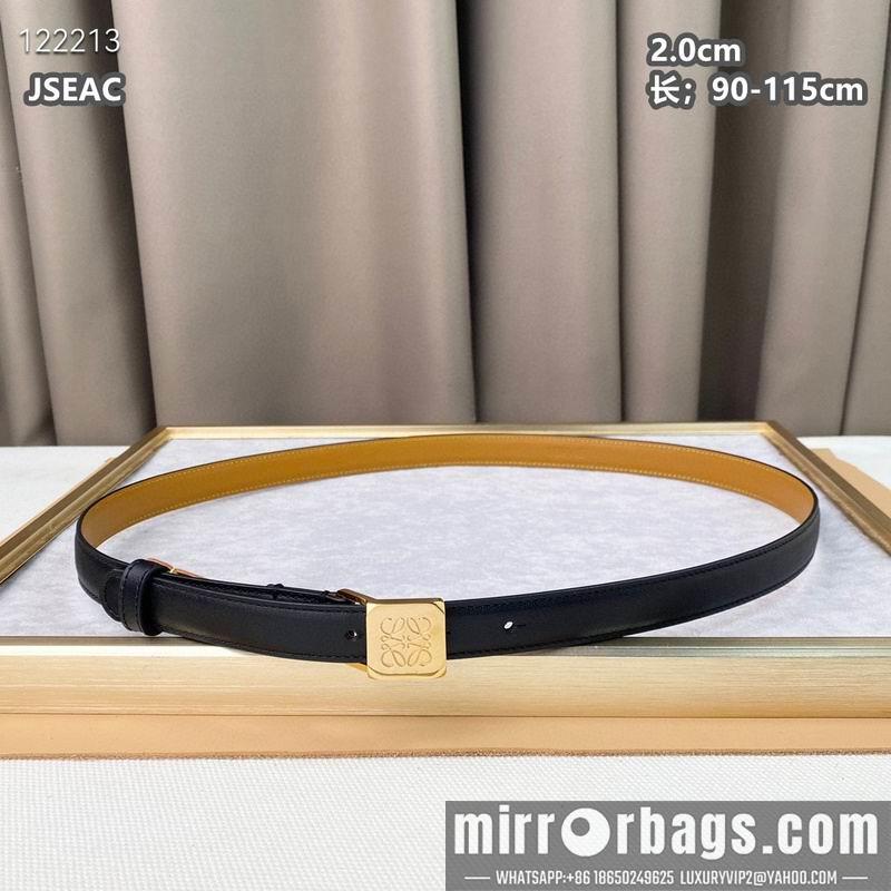 Replica Loewe belt 20mmX90-115cm 8L04