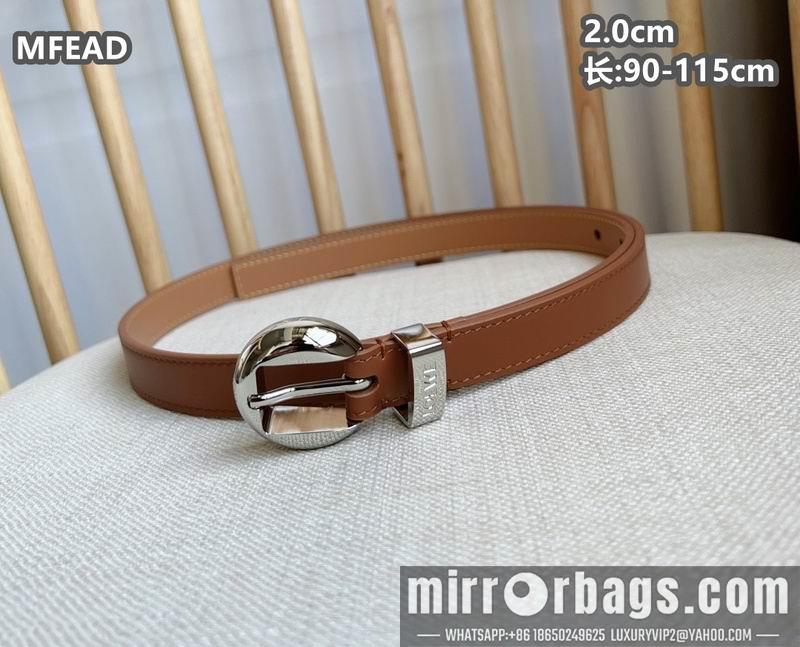 Replica Loewe belt 20mmX90-115cm 8L05
