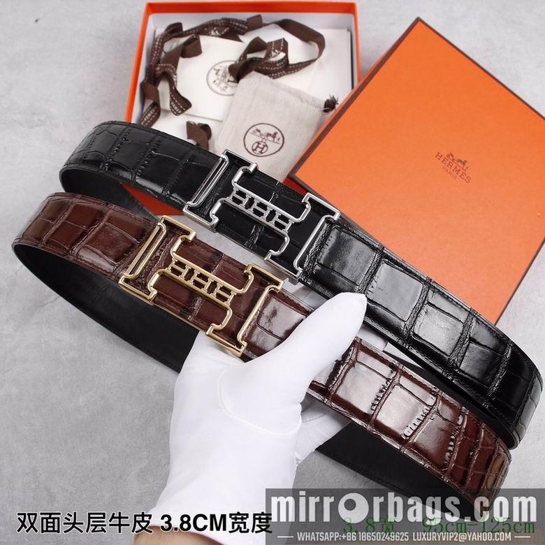 Replica Hermes Belt 38mmX95-125cm 7D98
