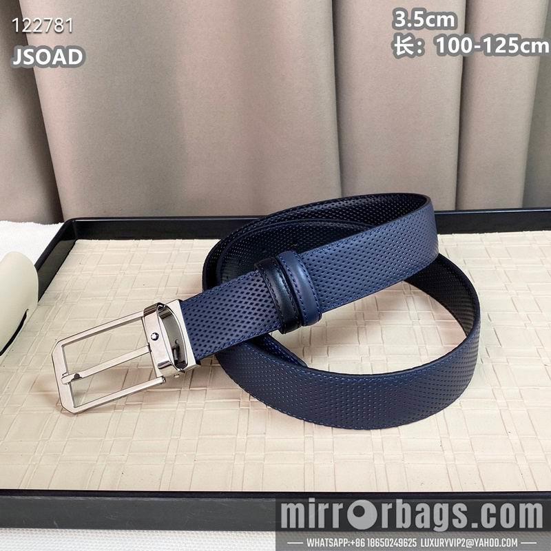 Replica Montblanc belt 35mmX100-125cm 8L26