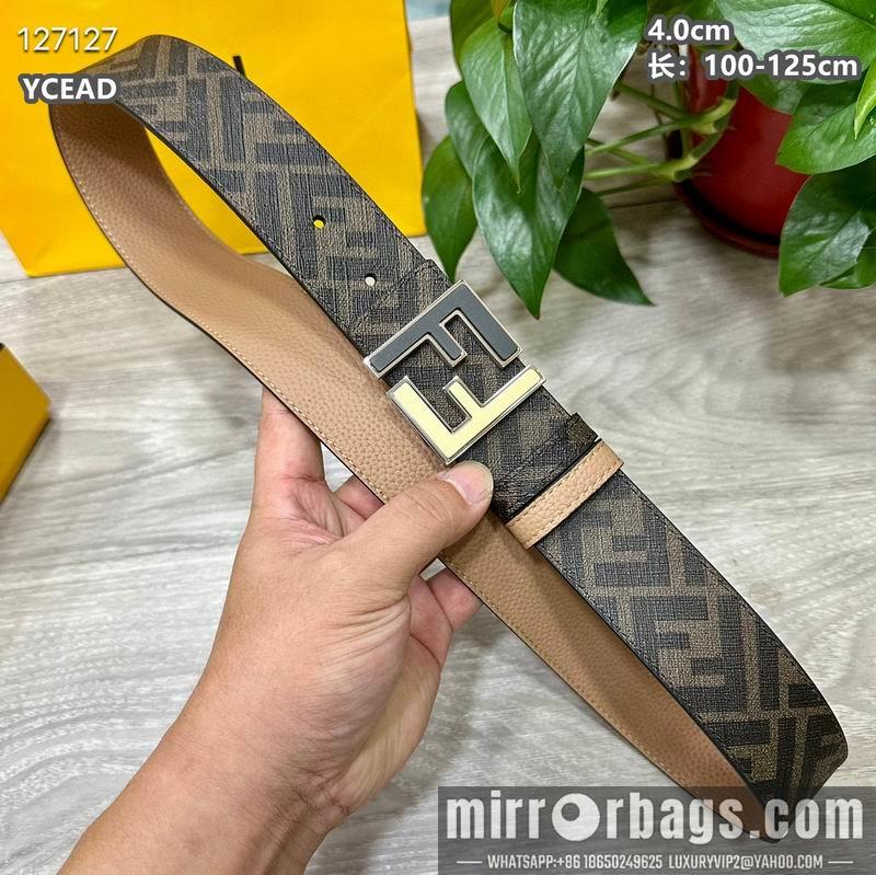 Replica Fendi belt 40mmX100-125cm 8L133
