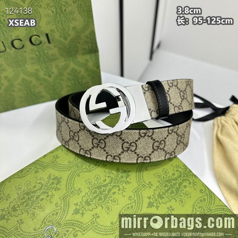 Replica Gucci belt 38mmX95-125cm 8L09