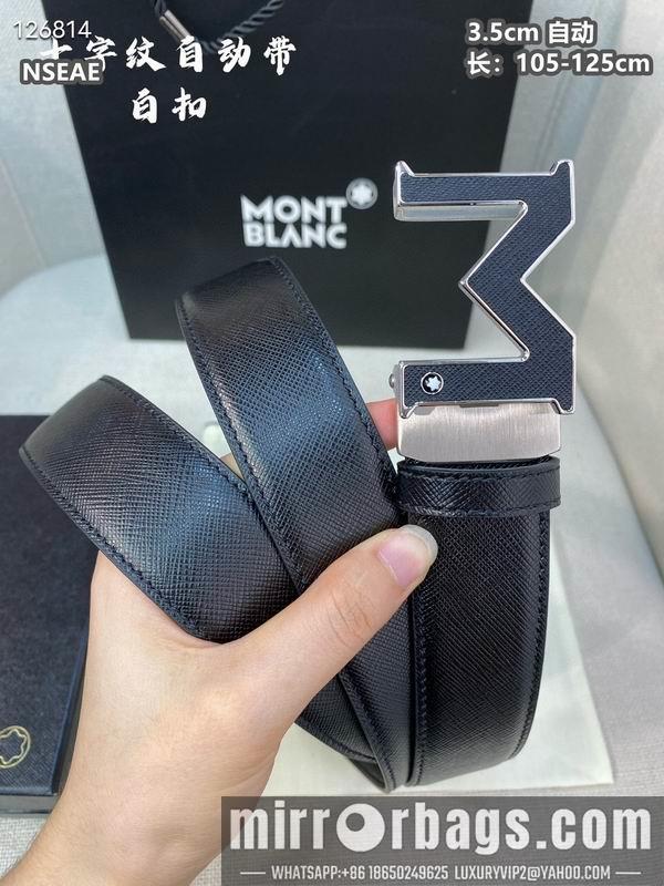 Replica Montlanc belt 35mmX105-125cm 8L61