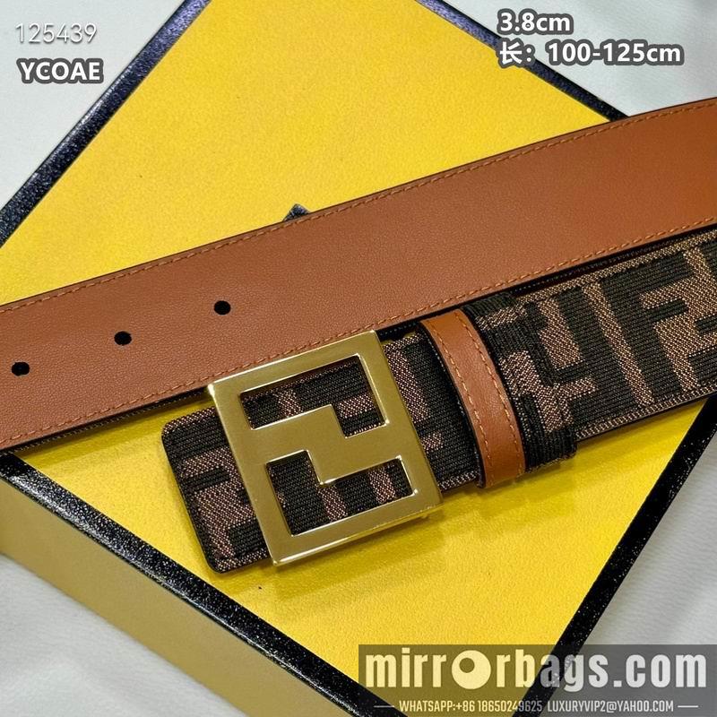 Replica Fendi belt 38mmX100-125cm  8L14