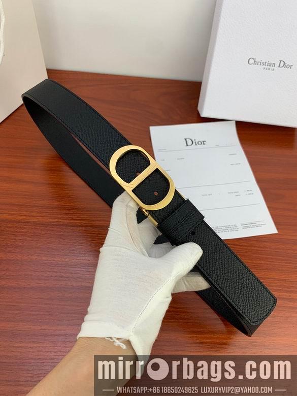 Replica Dior Belt 34mmX95-125cm 7D19