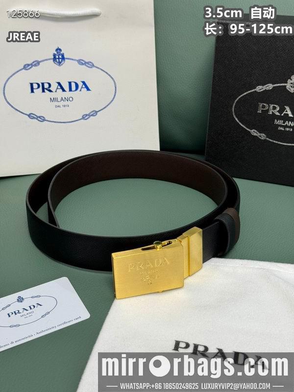 Replica Prada belt 35mmX95-125cm 8L49
