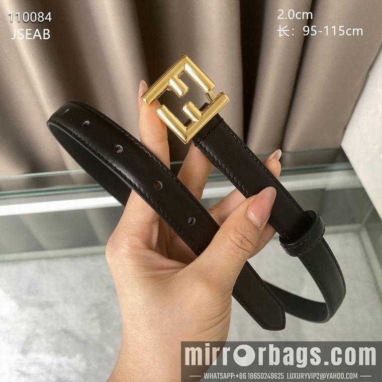 Replica Fendi Belt 20mmX95-115CM 8L09