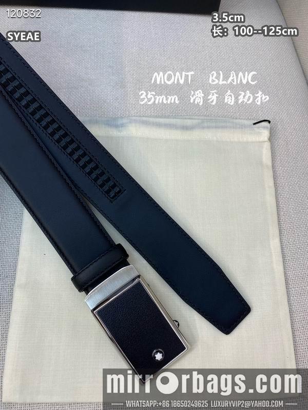 Replica Montblanc belt 自动扣 35mmX100-125cm 8L072012
