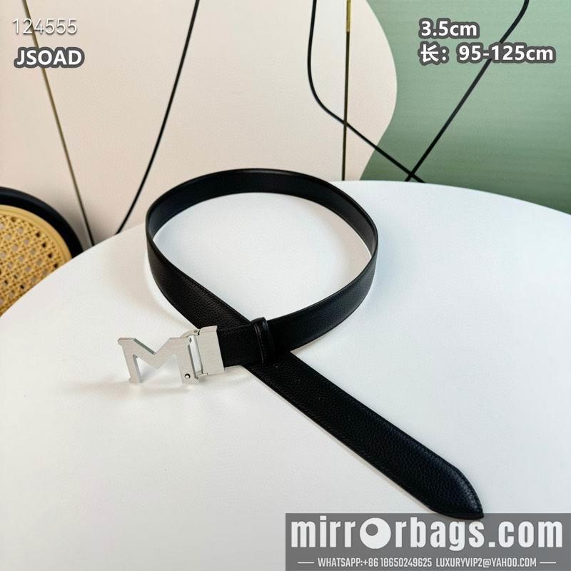 Replica Montblanc belt 35mmX95-125cm 8L08