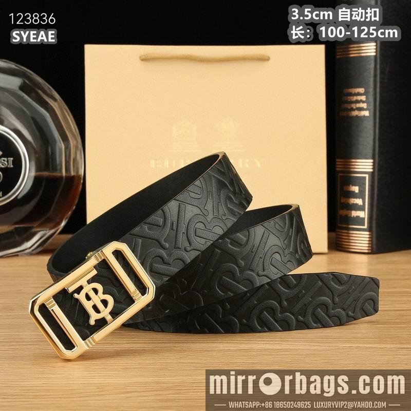 Replica Burberry belt 35mmX100-125cm 8L81