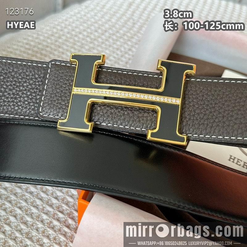 Replica Hermes belt 38mmX100-125cm 8L17
