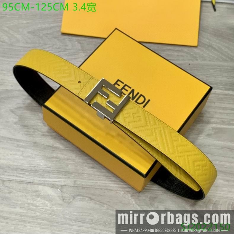 Replica Fendi Belt 34mmX95-125cm 7D01