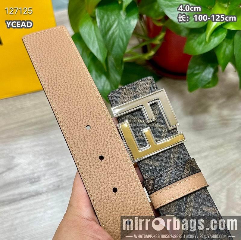 Replica Fendi belt 40mmX100-125cm 8L133